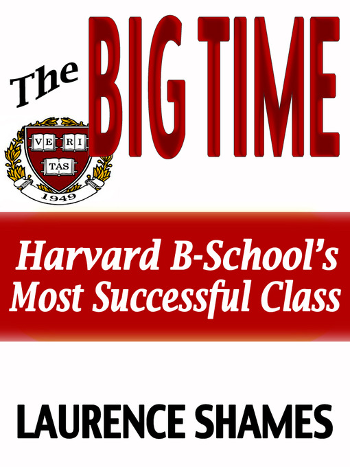 Title details for The Big Time by Laurence Shames - Available